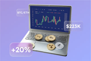 AI automated trading system technology visualization on Capitode